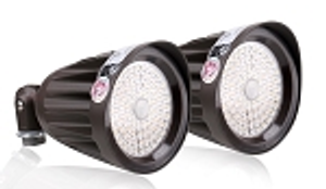 25W Vexi Series - LED Flood Light | 2 Pack, 3,500 Lumens, Color Selectable 30K/40K/50K, Knuckle Conduit Mount