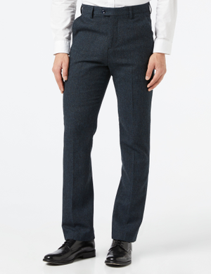 TWEED BLUE TROUSERS