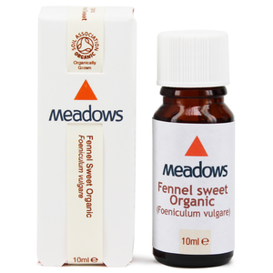 Organic Fennel Essential Oil (Meadows Aroma) 10ml