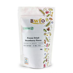 Freeze Dried Strawberry Pieces 26g
