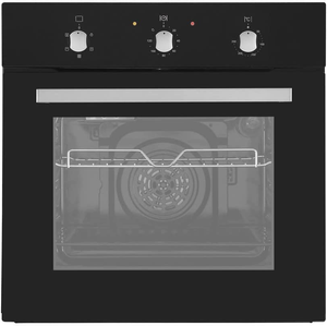 A+ Rated Cookology 60cm Built In Electric Fan Oven - Black