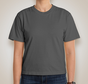 Comfort Colors Women's Crewneck Boxy T-shirt - Pepper