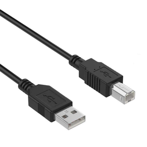 Universal USB 2.0 Type A Male To Type B Male Printer Cable 1M