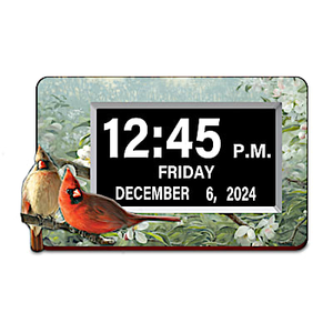 Cardinal Cheer Clock