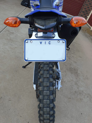 Number Plate Holder - Yamaha WR250R | WR250X SM 08-21 - Black PC