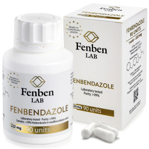 Fenbendazole Capsules 222mg - 90 Capsules