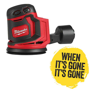 Milwaukee 18v M18BOS125-0 Random Orbital Sander Naked