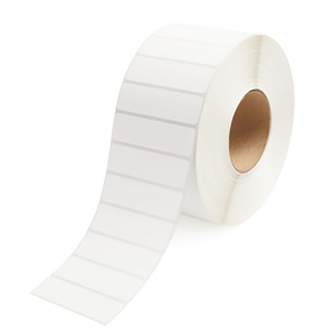 1 Roll 40mm X 15mm Perforated Direct Thermal Labels White - 2000 Labels per Roll