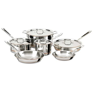 All-Clad - Copper Core Cookware Set B 6pce