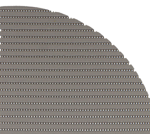 Grey End Washroom Shower Mat
