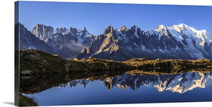 Mont Blanc mountain range, Haute Savoie France