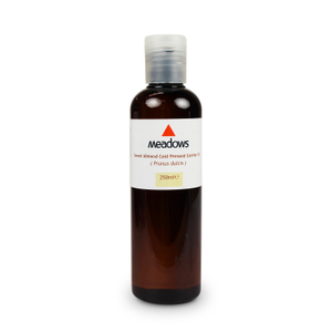 Organic Sweet Almond Cold Pressed Carrier Oil (Meadows Aroma) 250ml