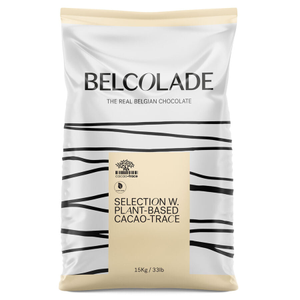 Belcolade cacao trace vegan white couverture - 15kg