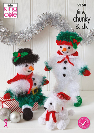 Figures in King Cole Tinsel Chunky (9168)
