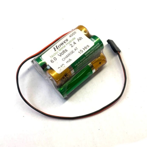 Receiver Battery Pack NiMh 6 volt 2400mAh Triangle