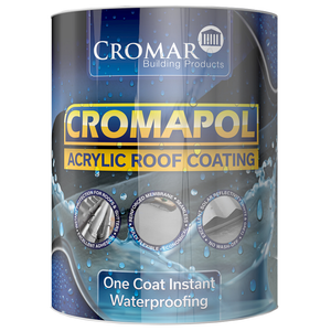Cromar Cromapol Acrylic Roof Coating - Fibre Free