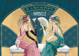 Art Deco To A Special Friend Card