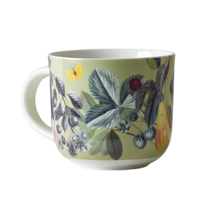 Royal Botanic Gardens Kew Fruit And Floral Green 290ml Mug