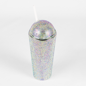 Bedazzle Cup Silver Iridescent