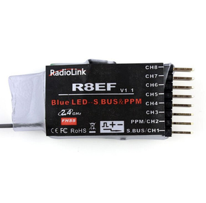 Radio Link R8EF 8 Channel 2.4GHz Receiver 2.4GHz