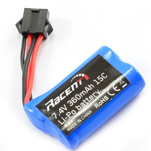 Volantex Racent Vector 30 / Claymore / Tumbler 7.4V 360MAH LI-ION Battery