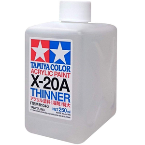 Tamiya X-20A Acrylic Thinners 250ML 81040