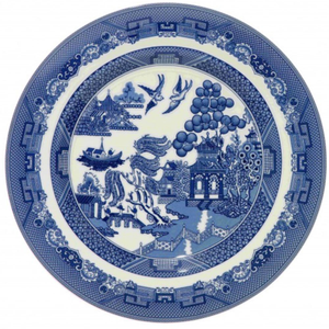 Blue Willow Dinner Plate 27cm 10.5"