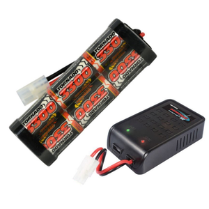 Overlander 3300mah Ni-MH Tamiya RC Car Battery and Fast Charger