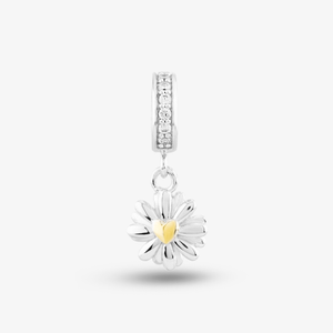 Rosa Lea Daisy Flower Dangle Charm AM-2THB028906