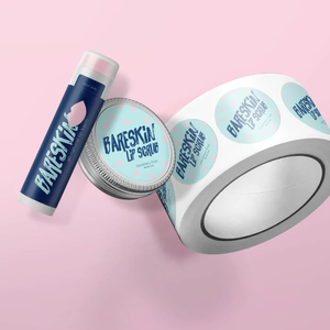 Gloss paper roll labels