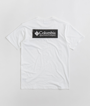 Columbia North Cascades T-Shirt - White / CSC Box Logo
