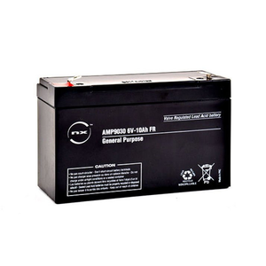 6v 10AH Rechargeable Lead Acid Battery NP10-6 AMP9030