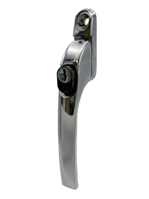 Inline Espag Lock UPVC Window Handle - Chrome - Hardware Solutions