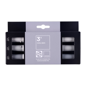 Talens Pantone Water Based Marker Set Of 3 Cool Grey