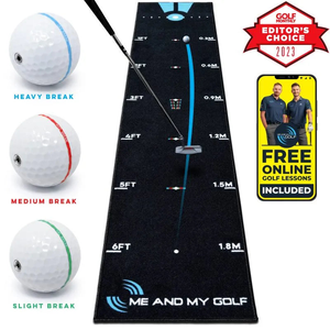 Me and My Golf Breaking Ball Putting Mat 