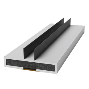 Pyroplex Fire & Smoke Seal Intumescent Strip, Twin Fin, 20mm x 4mm x 2.1m, White