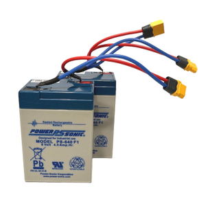 Lake Reaper Bait Boat Batteries with XT60 Connectors - Config 1