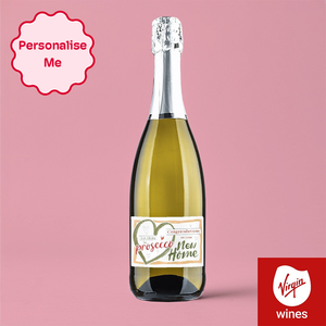 Personalised New Home Prosecco 75cl