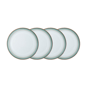 Denby Regency Green 4 Piece Medium Plate Set