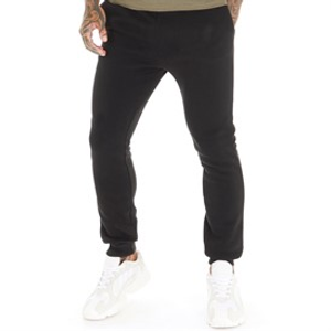 Brave Soul Mens Willas Joggers Jet Black