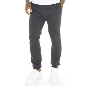 Brave Soul Mens Willas Joggers Charcoal Marl