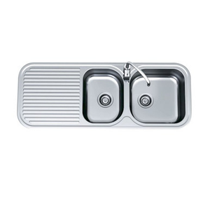 Advance Sink 1-3/4 Right Bowl 1 Tap Hole (Gd In 1/2) 1230mm [046502]