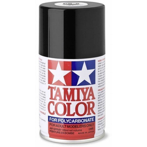 Tamiya 100ml PS5 Black Polycarbonate Spray Paint # 86005