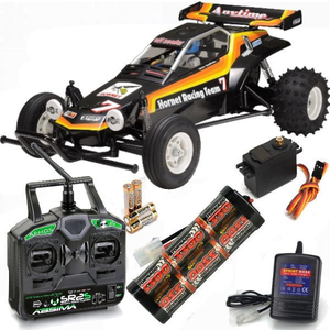 Tamiya Hornet Kit 58336 Ready to Go Bundle with Stick Radio