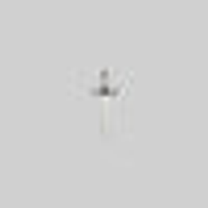 BETRAYAL. Silver & Black Spinel Dagger Earring - Helix/Tragus - Silver / Single