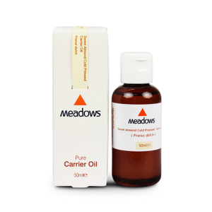 Organic Sweet Almond Cold Pressed Carrier Oil (Meadows Aroma) 50ml