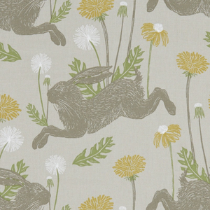 Clarke & Clarke March Hare Fabric Linen