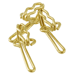 Curtain Hooks (Pk 30) Brass
