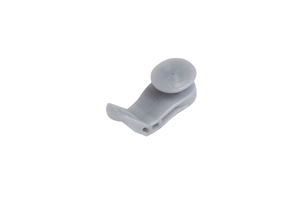 Fineline Curtain Track Sliders (Pk 10) Silver