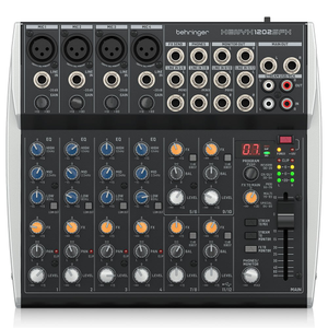Behringer Xenyx 1202SFX 12-Input Mixer w/ USB & Klark Teknik Effects